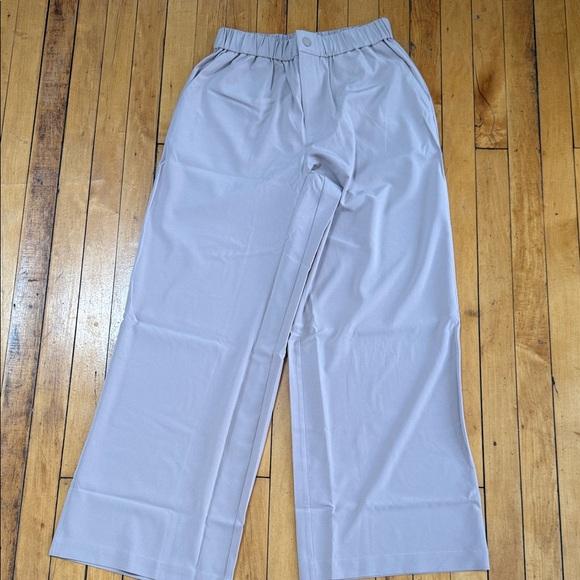 Varley Pants - Varley light taupe Wide-Leg Pants